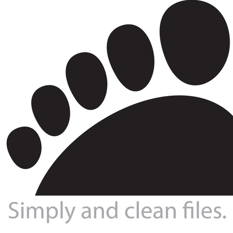 Baby footprint SVG TribaliumArtSF 