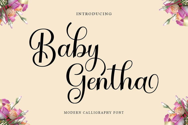 Baby Gentha Font Nurul Kamal 