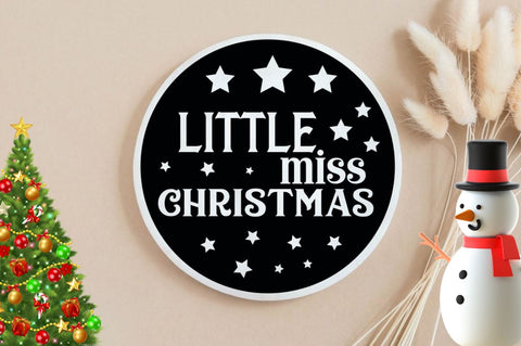 Baby Girl Christmas Ornament Svg Bundle SVG DESIGNISTIC 