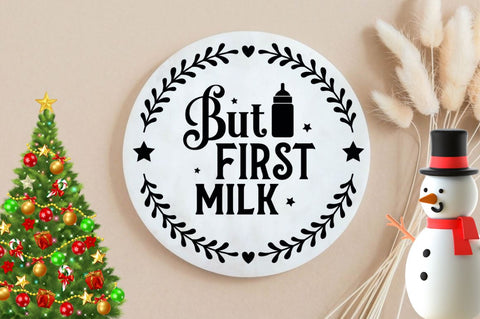 Baby Girl Christmas Ornament Svg Bundle SVG DESIGNISTIC 