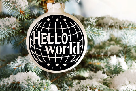 Baby Girl Christmas Ornament Svg Bundle SVG DESIGNISTIC 