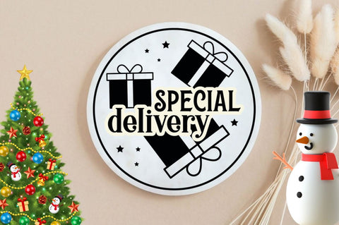 Baby Girl Christmas Ornament Svg Bundle SVG DESIGNISTIC 