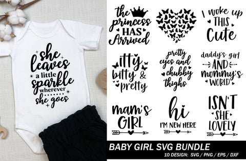 Baby girl onesies on sale with cute sayings