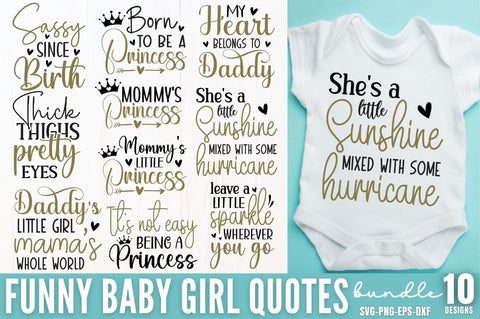 Baby Girl SVG Bundle SVG DESIGNISTIC 