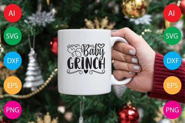 Baby Grinch SVG CraftlabSvg29 