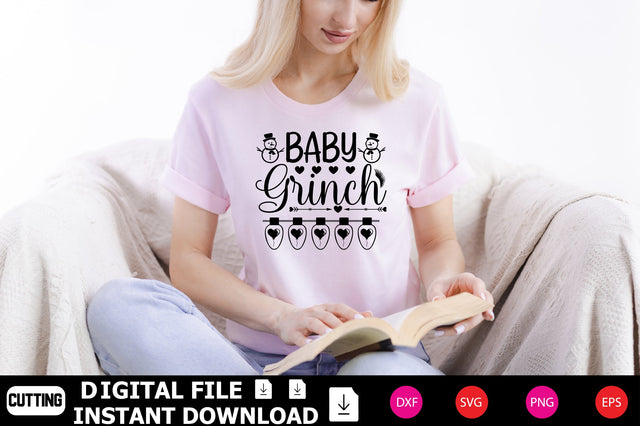 Baby Grinch SVG Shahin alam 