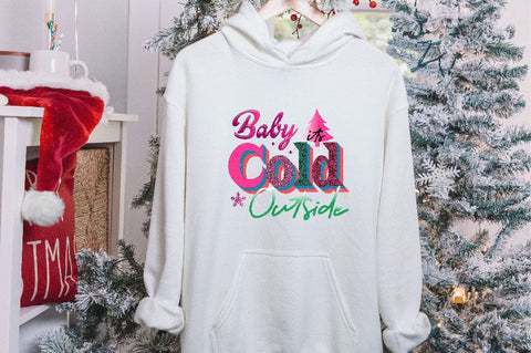 Baby It's Cold Outside Sublimation SVGArt 