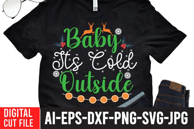Baby its Cold Outside SVG BlackCatsMedia 