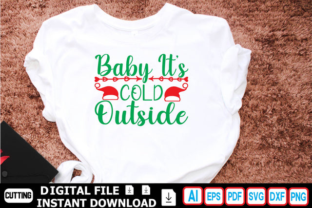 Baby It’s Cold Outside SVG Craftlabsvg24 