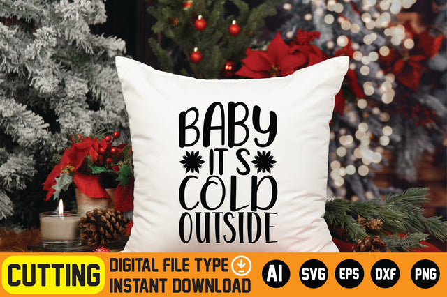 Baby It’s Cold Outside SVG CraftlabSvg29 