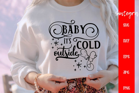 Baby It's Cold Outside SVG Free For Commercial Use SVG Sintegra 
