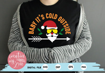 baby it's cold outside SVG md faruk hossain 
