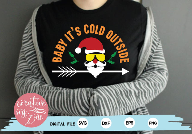 baby it's cold outside SVG md faruk hossain 