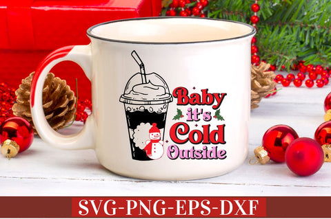 Baby it's cold outside SVG SVG DESIGNISTIC 