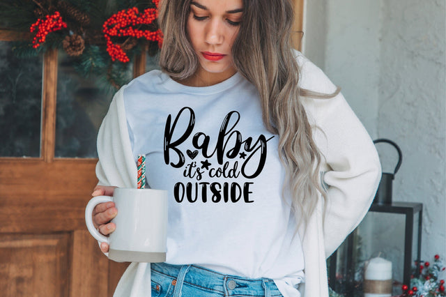 baby it's cold outside svg SVG nirmal108roy 