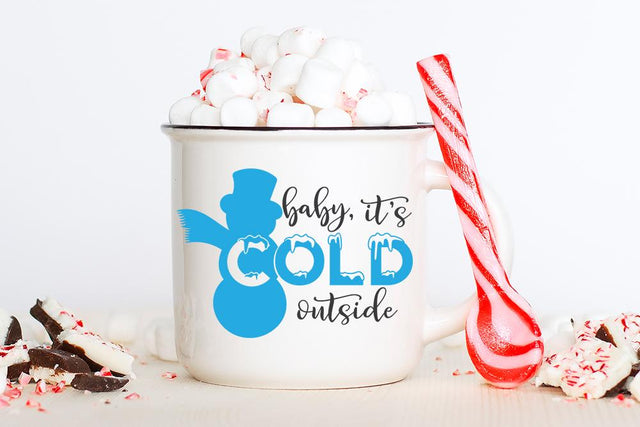 Baby It's Cold Outside SVG SVG So Fontsy Design Shop 