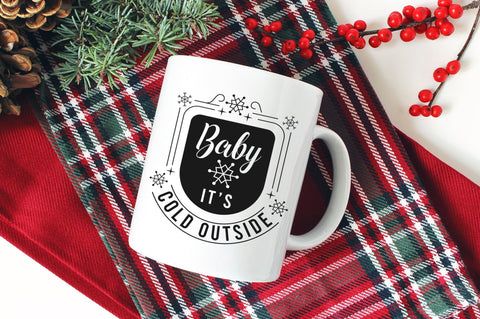 Baby It's Cold Outside, Winter SVG Design SVG futivesvg 