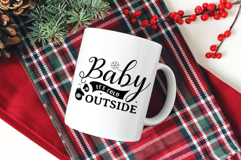 Baby It's Cold Outside, Winter SVG Design SVG futivesvg 