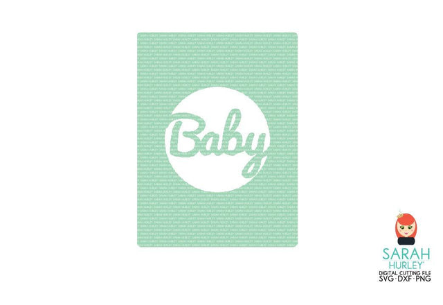 Baby Journaling Card SVG Sarah Hurley 