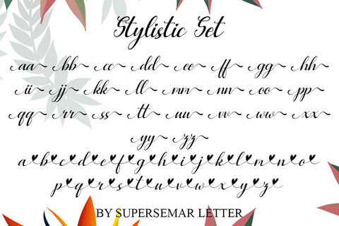 Baby Lelucky Font Supersemar Letter 