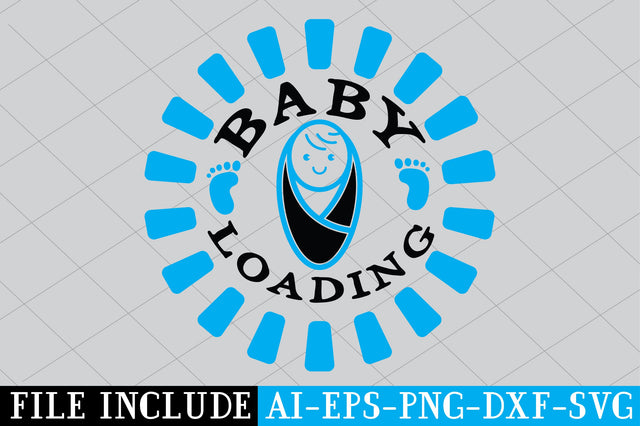 Baby Loading SVG SVG Creativeart88 