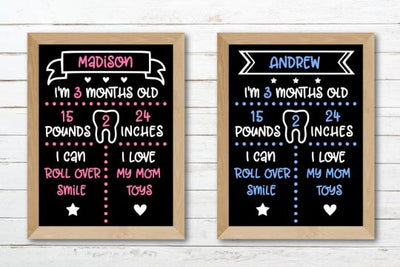 Baby milestone svg, mom svg, newborn svg, baby girl svg, baby boy svg, baby milestone board svg, baby monthly milestone svg, hello world svg SVG James 