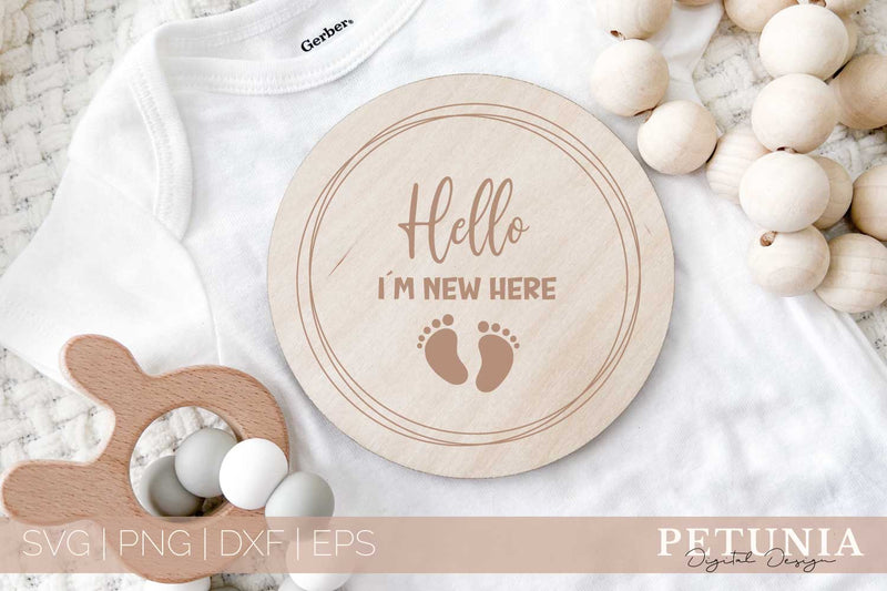 Baby Milestones SVG | Baby Monthly Milestone SVG - So Fontsy