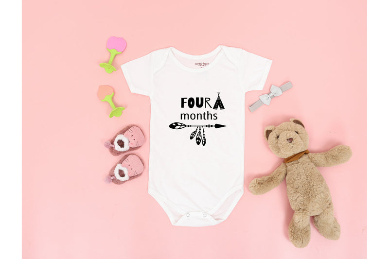 Baby Milestones SVG Bundle. Monthly Milestones Bundle - So Fontsy