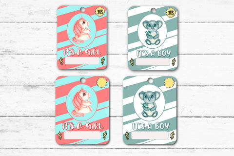 Baby Money card. Baby Shower Money card Gift PNG. Sublimation Samaha Design 