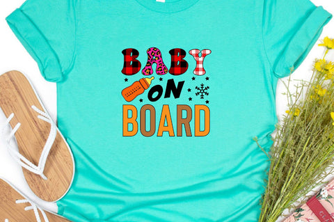 Baby on Board Sublimation SVGArt 