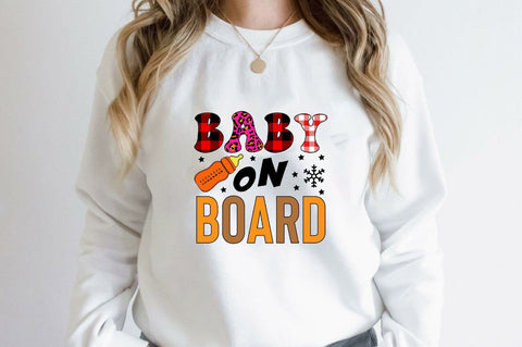 Baby on Board Sublimation SVGArt 