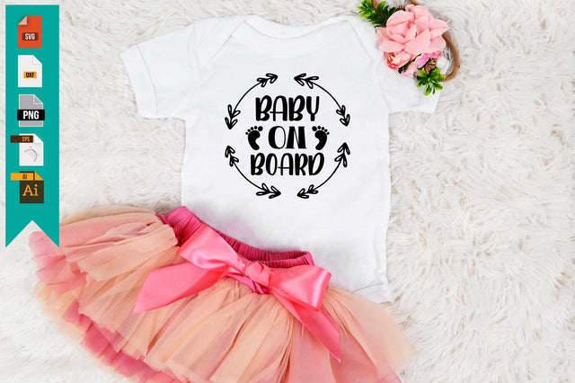 Baby on Board SVG Craftlabsvg24 