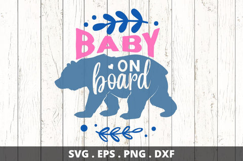 Baby on board SVG Designangry 