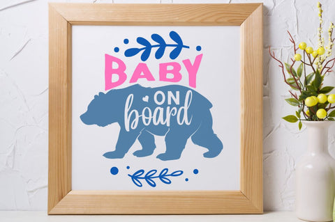 Baby on board SVG Designangry 