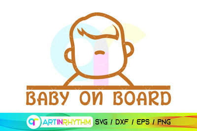 Baby on board svg SVG Artinrhythm shop 