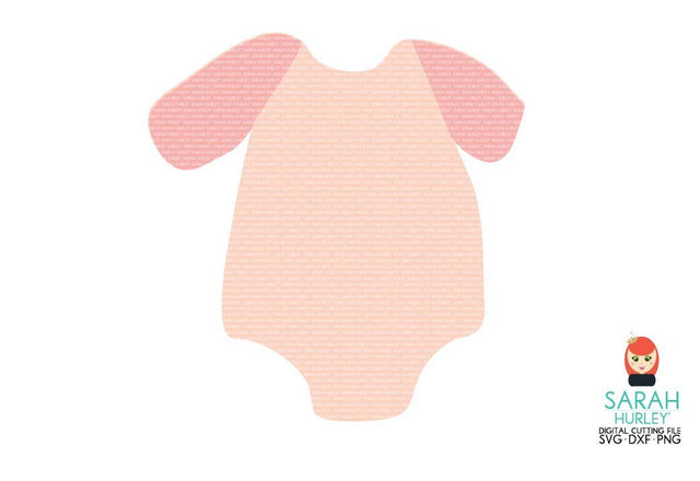 Baby Onesie SVG Sarah Hurley 