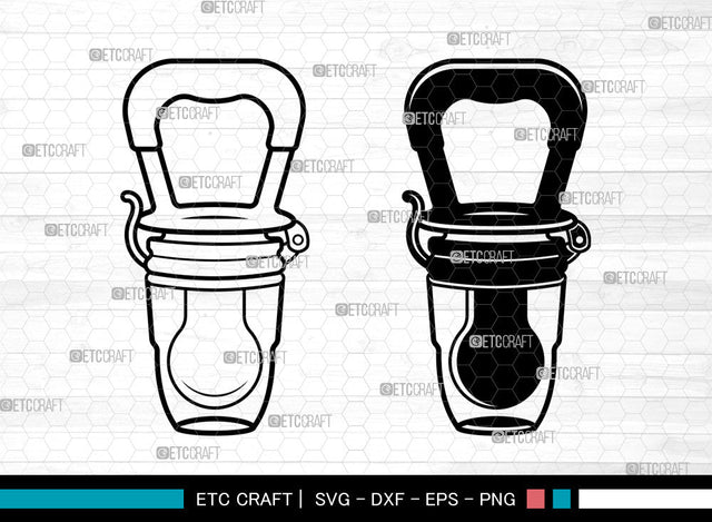 Baby Pacifier SVG, Baby Shower svg, Pacifier Svg, Binky Svg, Baby Nipple Svg, Soother Svg, Metal Torch Svg SVG ETC Craft 