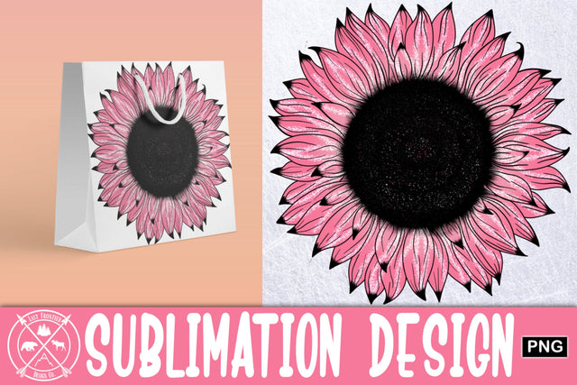 Baby Pink Sunflower Sublimation|Sublimation PNG Sublimation Last Frontier Design Co. 