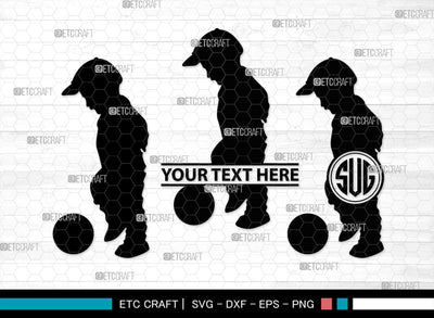 Baby Playing Monogram, Baby Playing Silhouette, Baby Playing SVG, Kids Playing Svg, Kids Svg, Playing Svg, SB00338 SVG ETC Craft 