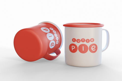 Baby Plums - Cute circle font Font Dm Letter Studio 