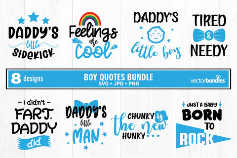 Baby quotes bundle svg SVG vectorbundles 
