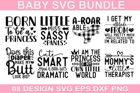 Baby Quotes SVG Bundle SVG SH_Tee store 