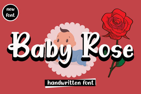 Baby Rose Font Supersemar Letter 