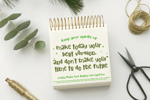 Baby shake font Font JH-CreativeFont 