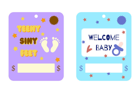 Baby Shower Money Card. Baby Gift Card. Baby PNG SVG Olga Terlyanskaya 