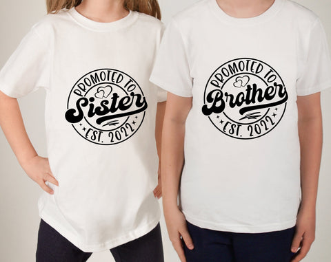 Baby Shower SVG Bundle, 8 Designs, Promoted To Mommy SVG, Promoted To Daddy SVG, Promoted To Auntie Est 2022 SVG, Baby Announcement SVG SVG HappyDesignStudio 