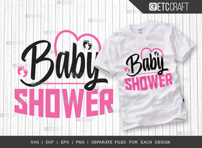 Baby Shower SVG Cut File, Newborn Svg, Little Boss Svg, Cute Baby Svg, Baby Quotes, ETC T00174 SVG ETC Craft 