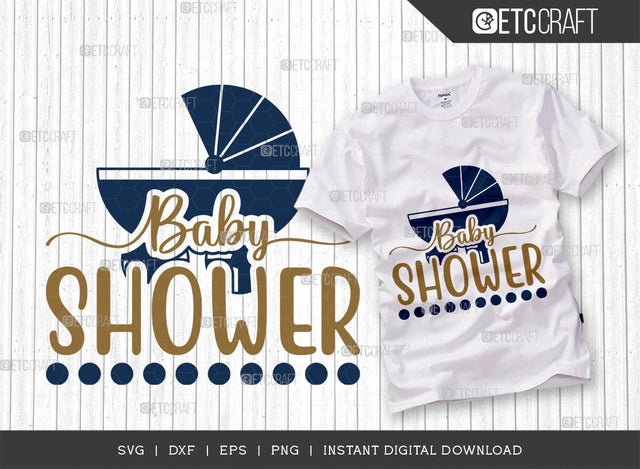 Baby Shower SVG Cut File, Newborn Svg, Little Boss Svg, Cute Baby Svg, Baby Quotes, TG 01584 SVG ETC Craft 
