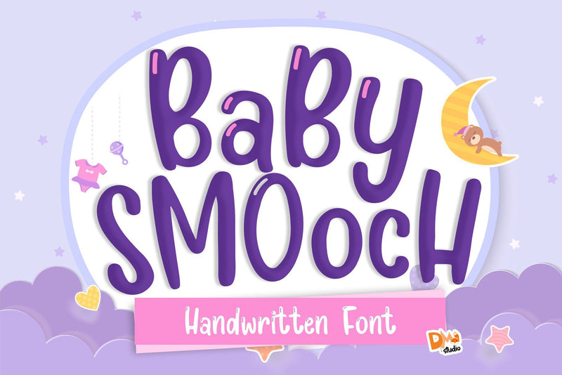 Baby Smooch Font Dm Letter Studio 