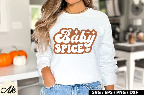 Baby spice Retro SVG SVG akazaddesign 